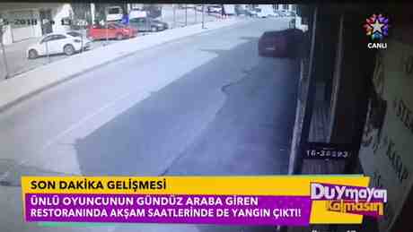 Erkan Petekkaya’nın restoranına araba girdi!