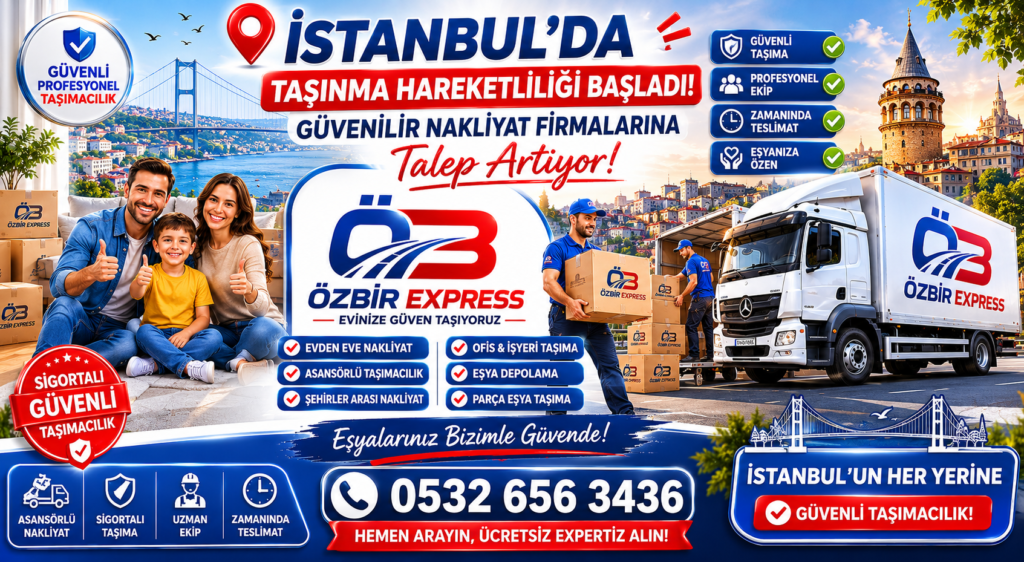 İstanbul evden eve nakliyat